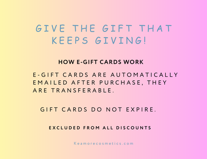 E-Gift Cards